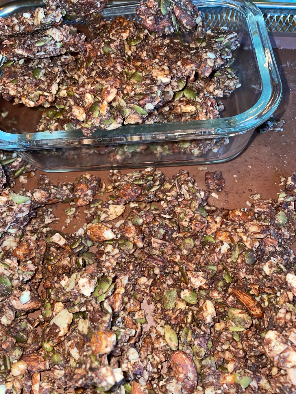 Raw Vegan Grain-Free Chocolate Granola (Low-Glycemic, Gut-Healing & Thyroid-Friendly)